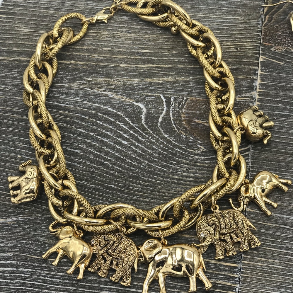 Gorgeous Elephant Charm 3 piece set - Picture 3 of 6